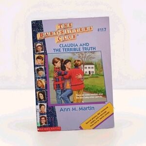Scholastic The Baby-Sitters Club: Claudia's Challenge - Blue and Yellow Cover